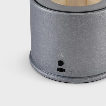 The Rugged Muse 1.0 Portable Lamp in Raw Aluminium - Set of 2