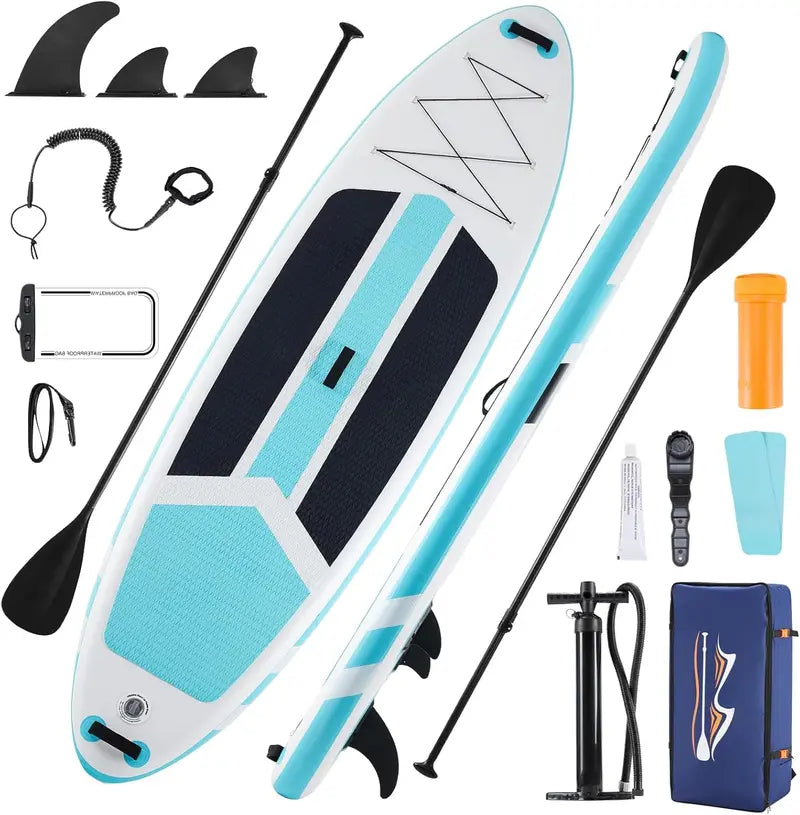 All-Level Inflatable Stand-Up Paddle Board  Lightweight, Portable & Beginner-Friendly