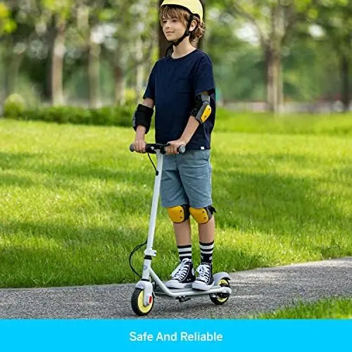 Segway Ninebot C2 Pro eKickScooter  Electric Scooter for Kids 6-14, Adjustable Handlebar, 132 lbs, UL-2272 Certified, Cruise Mode