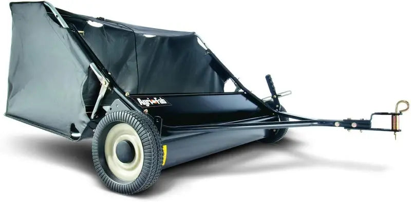 Agri-Fab 42″ Tow Lawn Sweeper, 12 Cu. Ft. Hopper, Adjustable Brush, Universal Hitch, Model 45-0320