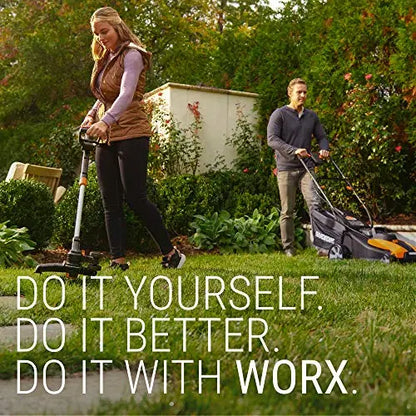 Worx WG801 12-Amp Electric Lawn Edger  7.5-Inch Cutting Width, Adjustable Depth, Trenching & Edging Functions