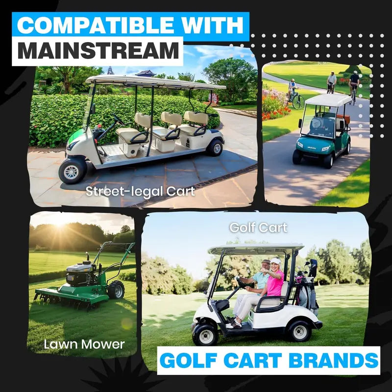 48V 105Ah Lithium Iron Phosphate Battery  Smart BMS, Touchscreen Monitor & Bluetooth APP Control