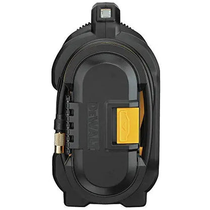 DEWALT DCC02 20V MAX Cordless Tire Inflator  Compact, Auto-Shutoff with LED Light