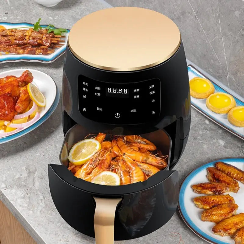 5L Intelligent Air Fryer  Fully Automated Cooking with Digital Interface