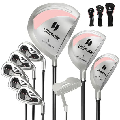 Complete Women’s Golf Club Set  9-Piece Right-Handed Starter Kit for Beginners