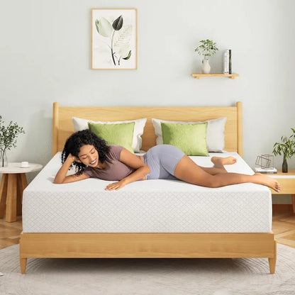 EGOHOME 8-Inch Twin Memory Foam Mattress: Medium-Firm Support with Cooling Green Tea Gel Layer, CertiPUR-US Certified, Compact 75″ x 38″ Design