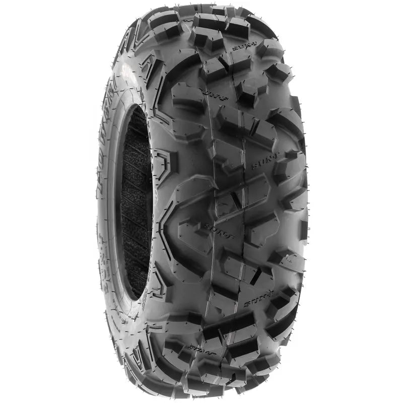 SunF 18×9.5-8 18×9.5×8 ATV UTV All Terrain AT Tire 6 PR A051 (Single)
