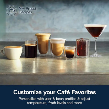 De’Longhi La Specialista Touch Espresso Machine  Integrated Grinder, Cold Brew & Iced Mode, 10 Presets, Italian Craftsmanship