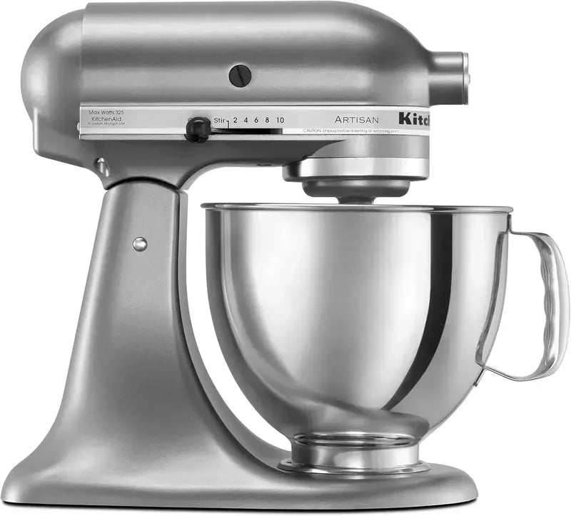 KitchenAid Artisan 5-Quart Tilt-Head Stand Mixer Featuring Pouring Spout
