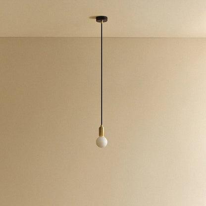 Sphere II Pendant Light in Brass
