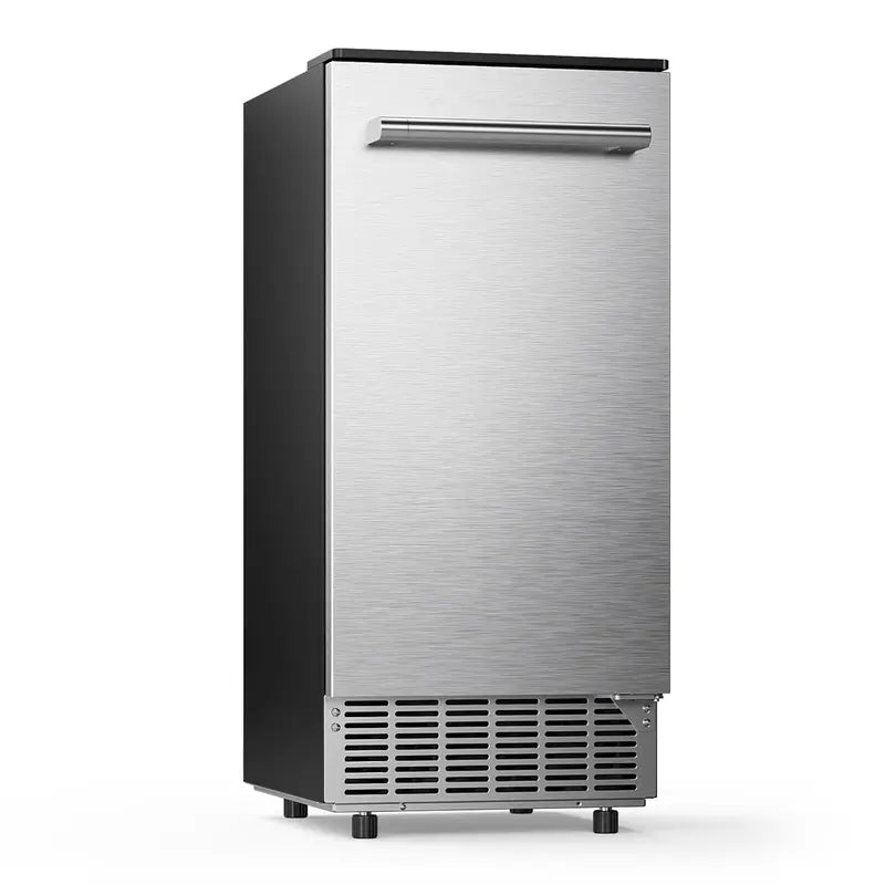 ecozy Countertop Ice Maker  9 Cubes in 6 Minutes, 26 lbs/Day Output, Self-Cleaning Function for Home, Office, or RV Use