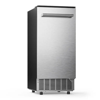 ecozy Countertop Ice Maker  9 Cubes in 6 Minutes, 26 lbs/Day Output, Self-Cleaning Function for Home, Office, or RV Use