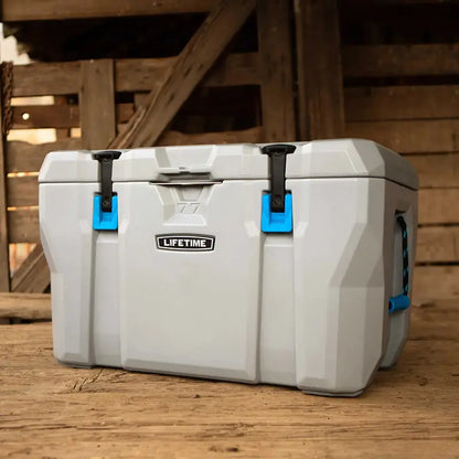 Lifetime 77-Quart High-Performance Cooler  Heavy-Duty Insulated Ice Retention (Model 90903)