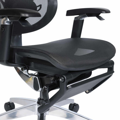 Chaise ergonomique de bureau haut-de-gamme - NOVA en maille