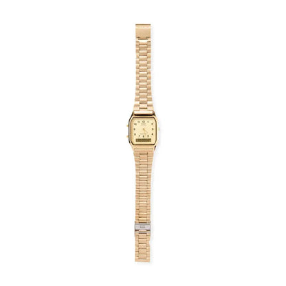 Casio AQ230 Gold Analog-Digital Watch