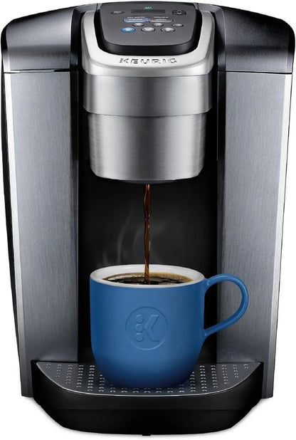 Keurig K-Elite in Brushed Slate  Programmable Single-Serve Brewer with Iced & Strength Settings