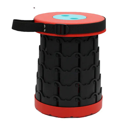 Compact Folding Stool with Enhanced Retractable Design