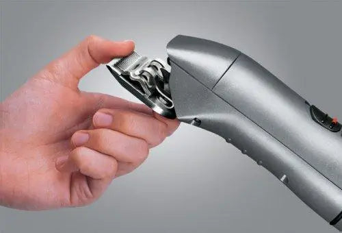 Ceramic-Blade Hair Clipper  Detachable Blade, Silver BGRC 63965