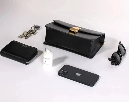 Alma - Cuir Box Chocolat