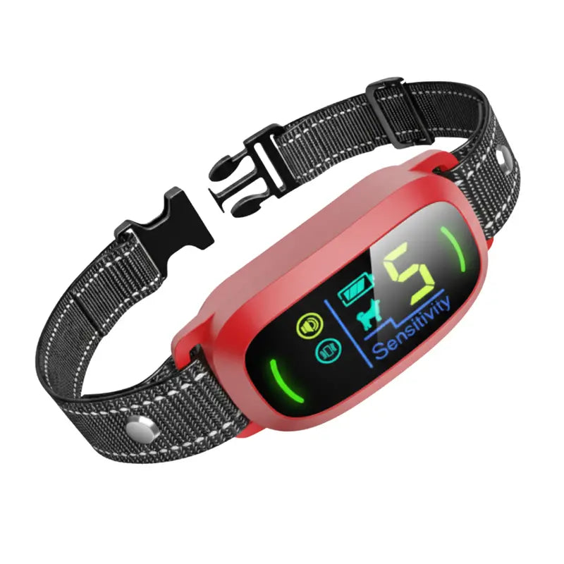 Rechargeable Vibration-and-Beep Bark Collar for Dogs with 5 Sensitivity Levels