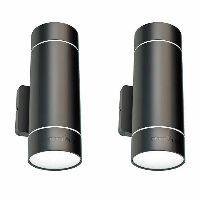 Atomi Smart WiFi Wall Sconces 2-Pack  WiFi Controlled, Easy Install