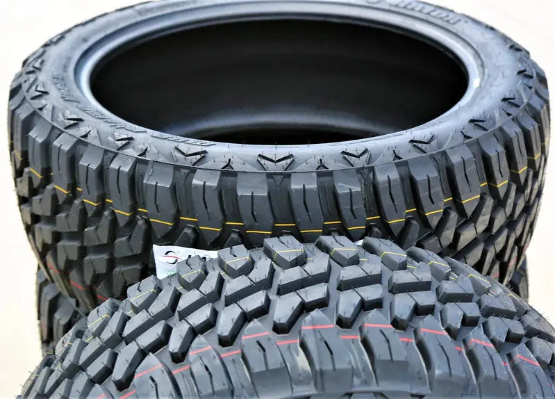 Set of 4 LT275/65R20 126/123Q E-Rated Mud-Terrain Tires  10-Ply Construction