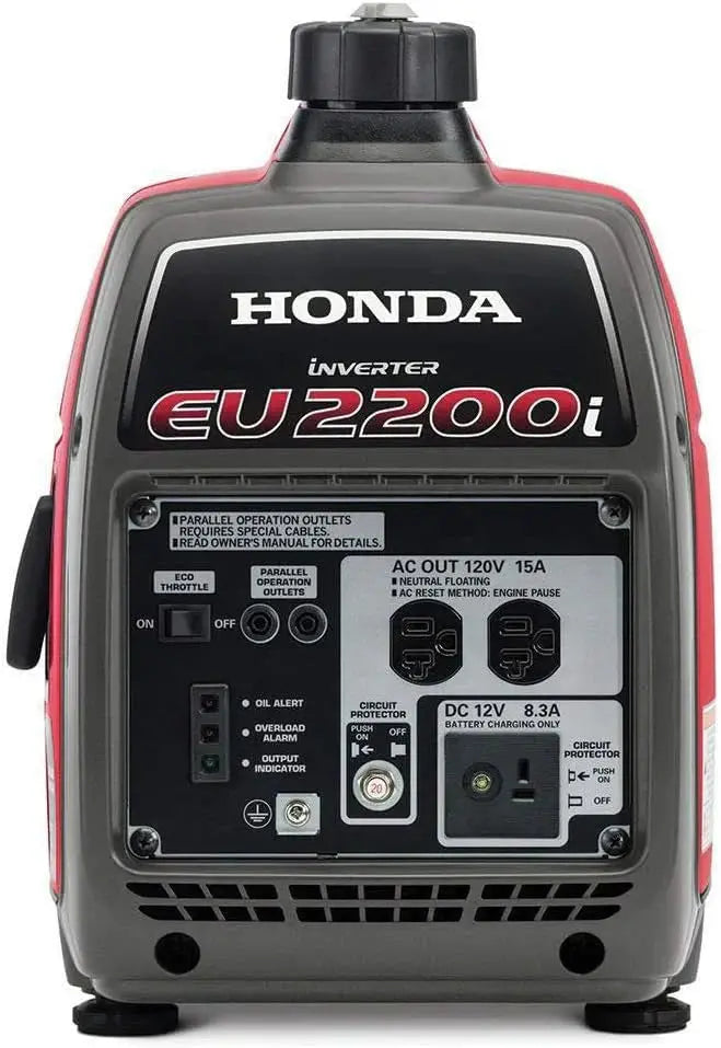Honda EU2200i Portable Inverter Generator  2200W with CO-Minder Safety Technology