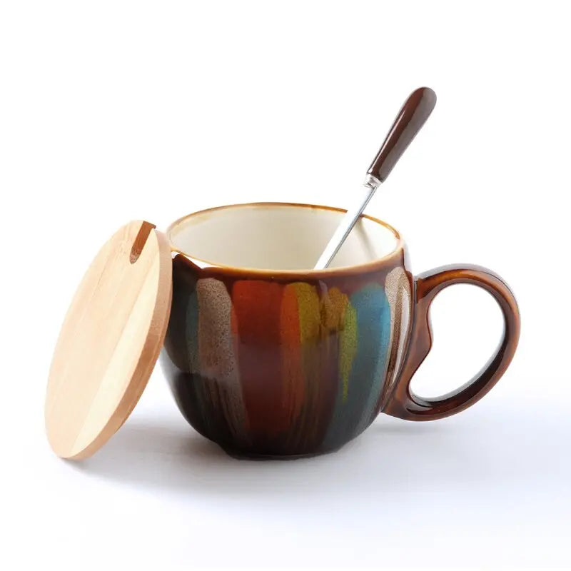 Zonema Kokoro Dual Mug Set  Two Complementary Ceramic Espresso Cups