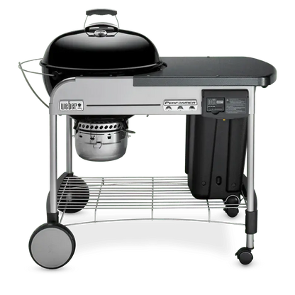 Performer Deluxe 22-Inch Charcoal Grill  Heavy-Duty Cooking Station