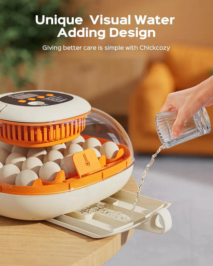Chickcozy Fully Automatic 25-Egg Incubator for Home Hatchery Use