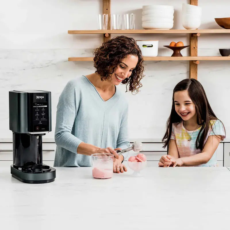 Ninja CREAMi Deluxe Ice Cream Maker  Single-Serve Frozen Dessert Creator with Multiple Modes
