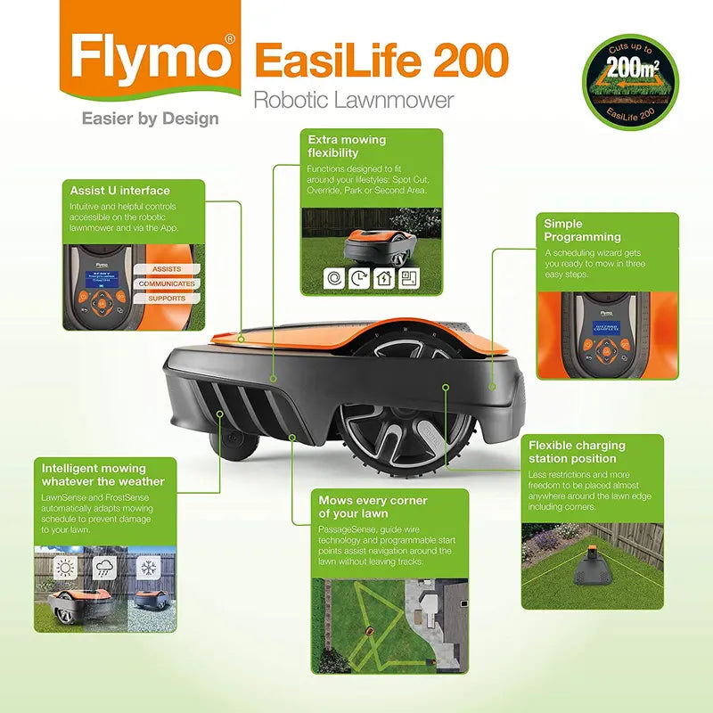 500 GO Robotic Lawn Mower for Automated, Efficient Grass Trimming