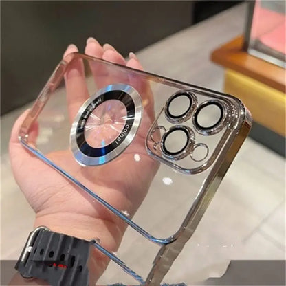 Crystal-Clear MagSafe iPhone Case with Premium Protection