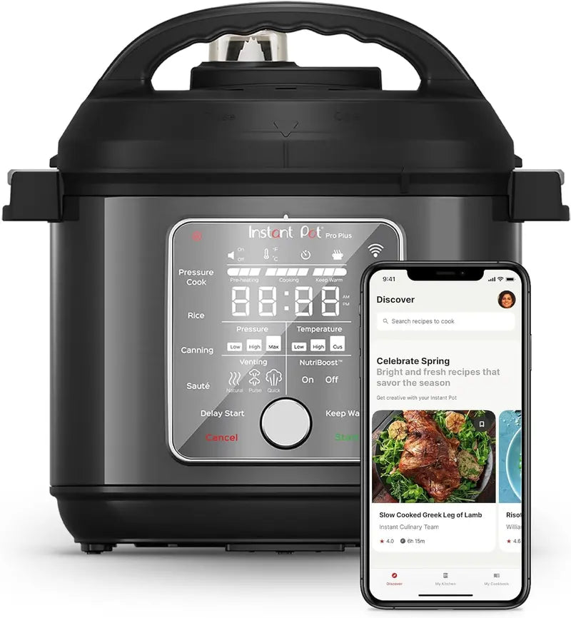 Pot Pro Plus 6-Quart Wi-Fi Smart 10-in-1 Cooker with App & 800+ Recipes