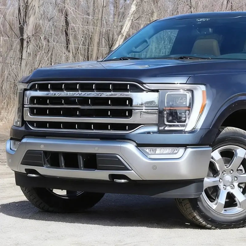 Modular Front Bumper for 20212023 Ford F-150  Includes Parking Distance Sensor Holes