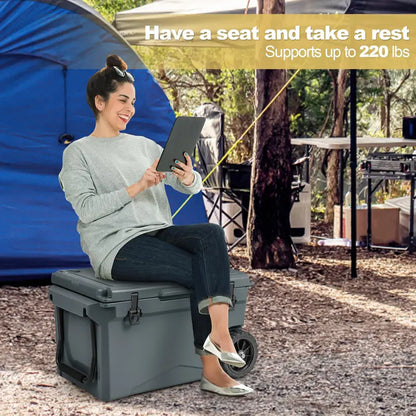 All-Terrain Wheeled Portable Ice Chest Cooler