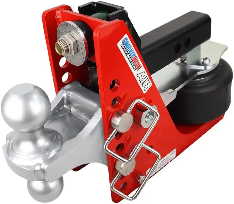 Air Hitch Dual-Ball Mount  Supports 2″ & 2-5/16″ Couplers, Rated for 12,000 lbs