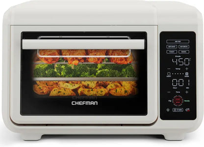 Chefman 15-Quart Air Fryer Toaster Oven Combo  Countertop Oven for Quick, Healthy, and Versatile Meal Prep