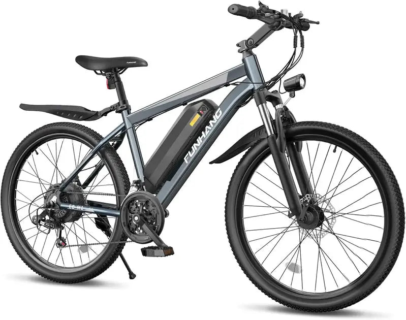 1000W Electric Mountain Bike  Long-Range Ebike with 50-Mile Range & 21.7 MPH Top Speed