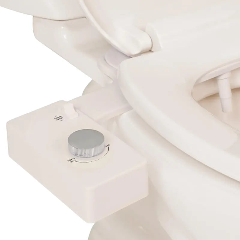 Non-Electric Bidet Seat Attachment  Manual Water Pressure Control, No Installation Tools Required