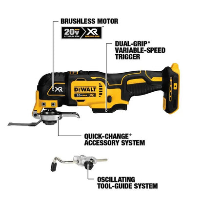 DEWALT 20V MAX Cordless 6 Tool Combo Kit with (2) 20V 5.0Ah Batteries and Charger DCK694P2