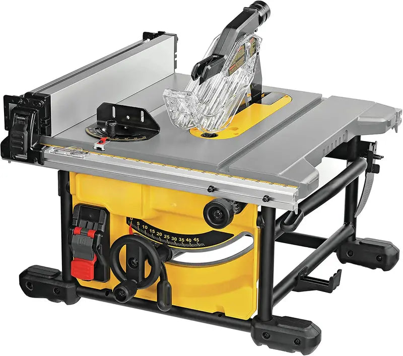 Compact 8-1/4″ Jobsite Table Saw for Precision Woodworking