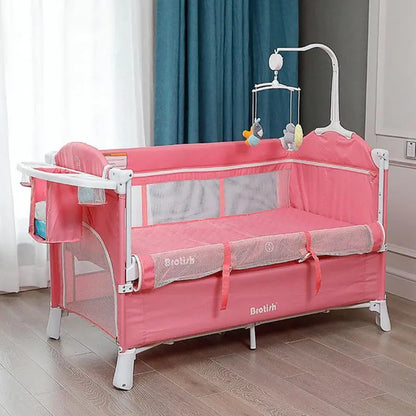 Adjustable Bedside Bassinet  Compact, Breathable Sleep Solution for Newborns