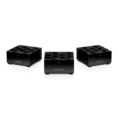 Nighthawk Dual-Band Wifi 6 AX1500 Mesh System 1.5 Gbps Router + 2 Satellites