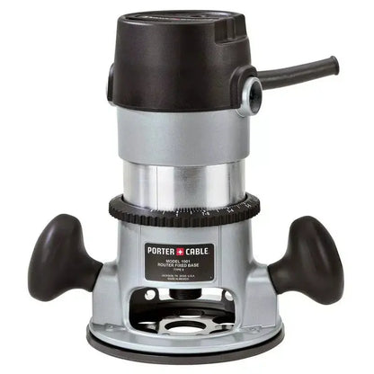 PORTER-CABLE 11-Amp Fixed-Base Router  Precision Woodworking Tool for DIY and Professional Applications