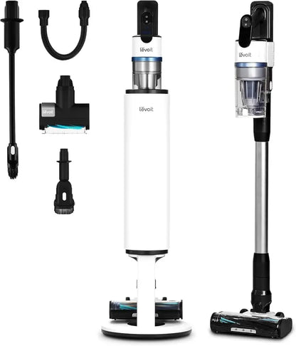 Levoit LVAC-300 Cordless Vacuum: HEPA Filtration, Tangle-Resistant Brush & 60-Min Runtime — Lightweight Stick Vac for Hard Floors, Carpets & Pet Hair