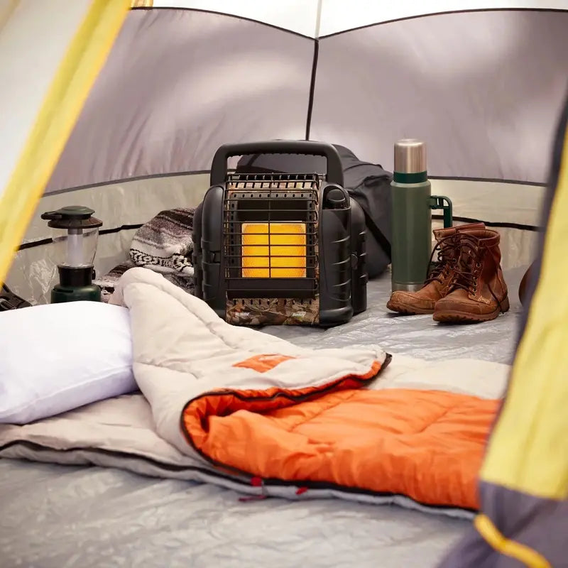 Mr. Heater MH12B Hunting Buddy Portable Propane Heater  12,000 BTU, Camo Finish