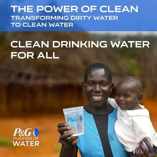 Procter & Gamble Purifier of Water Packets  240 Emergency Water Purification Tablets for Camping & Disasters