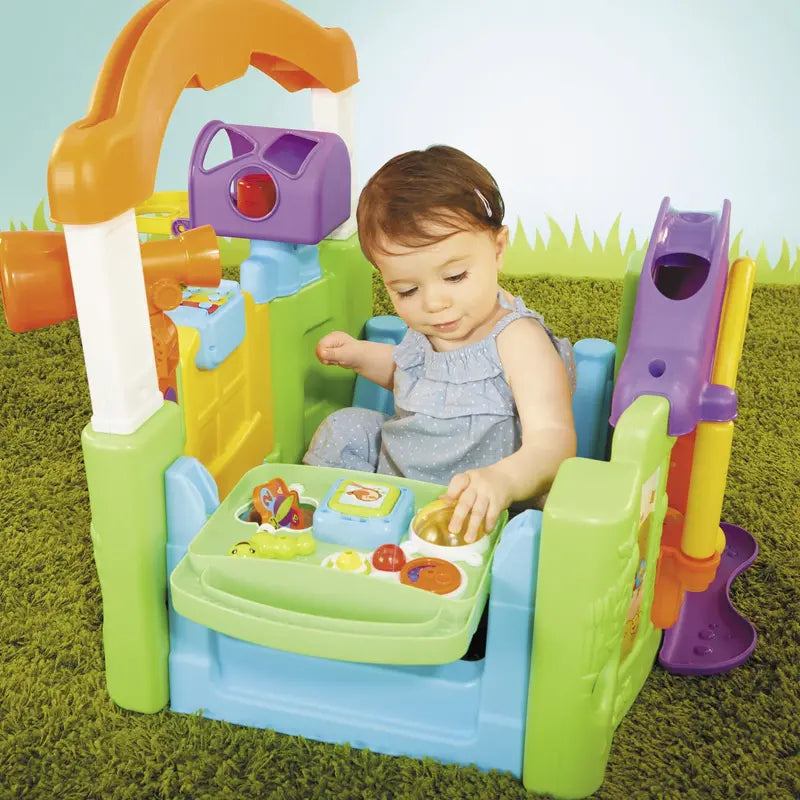 Little Tikes Activity Garden Playset, Multi-Functional Interactive Center for Ages 6 Months to 3 Years