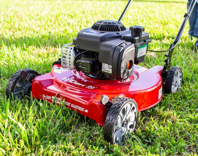 20-Inch Gas Push Lawn Mower Featuring Briggs & Stratton 125cc Engine